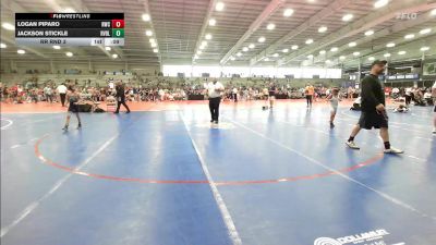 65 lbs Rr Rnd 3 - Logan Piparo, Ruthless vs Jackson Stickle, Revival Blue