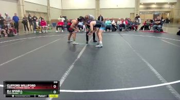 210 lbs Round 4 (6 Team) - Clifford Williford, Carolina Hammer Squad vs Eli Spinell, Team Minion