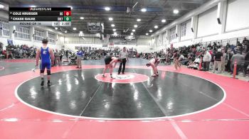 215 lbs Round Of 16 - Cole Krueger, Bristol Central vs Chase Galke, Shelton