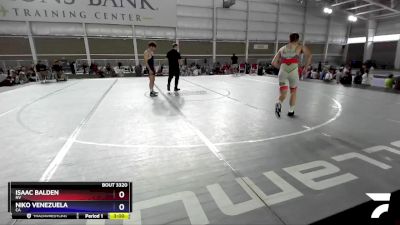 150 lbs Quarterfinal - Isaac Balden, NV vs Niko Venezuela, CA