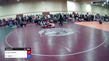97 kg Consi Of 4 - Dzhabrail Khurshidov, Illinois vs Zak Taylor, Nebraska Wrestling Training Center