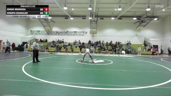 125 lbs Cons. Round 3 - Jorge Mendoza, Bakersfield College vs Joseph Gonzales, Bakersfield College