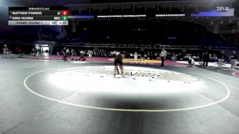 120 lbs Champ. Round 1 - Matthew Powers, Bella Vista vs Ezra Viloria, Merrill West