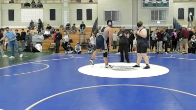 285 lbs 7th Place - Adria Saiz, Cohasset vs William Corrente, Mt. Hope