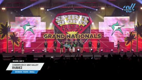 CheerForce Simi Valley - Rubiez [2024 L2 Youth - Small Day 2] 2024 Spirit Sports Grand Nationals