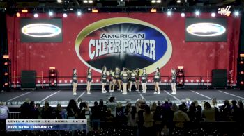 Five Star - Insanity [2026 L4 Senior - D2 - Small Day 2] 2026 Cheer Power Grand Nationals