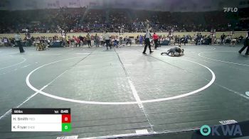 90 lbs Quarterfinal - Holden Smith, Piedmont vs Kanyon Fryar, Choctaw Ironman Youth Wrestling