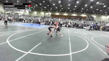 137 lbs Semifinal - Eli Alvarado, Daniel Cormier Wr Ac vs Venice Sandoval, Salem Elite