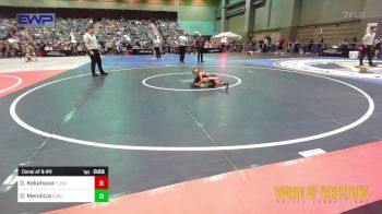 40 lbs Consi Of 8 #2 - Dax Kekahuna, FLOW Academy vs Dakota Mendoza, CVBJJ