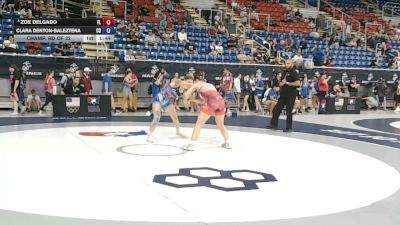 145 lbs Champ. Rd Of 32 - Zoe Delgado, Florida vs Clara Denton-Baleztena, Colorado
