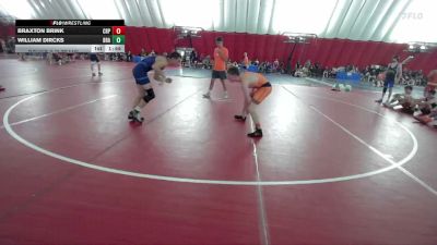 120 lbs Round 2 (8 Team) - William Dircks, Brainerd vs Braxton Brink, Cedar Rapids Prairie