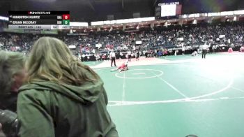 146 lbs Cons. Round 2 - Kingston Kurtz, Unattached vs Erian McCray, DONA