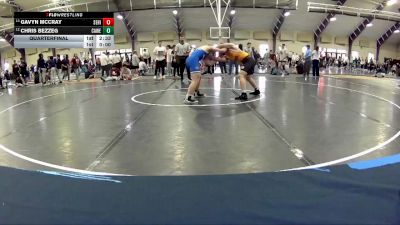 157 B Quarterfinal - Chris Bezzeg, Case Western vs Gavyn McCray, Seton Hill