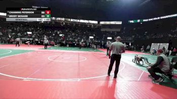 108 lbs Semifinal - Channing Peterson, DWA vs Brody McNabb, OCGA