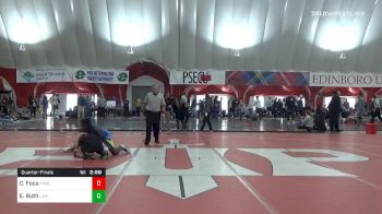174 lbs Quarterfinal - Chris Foca, Finger Lakes RTC vs Edmond Ruth, Lehigh