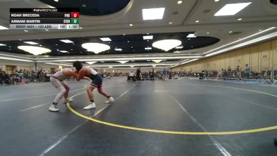 122 lbs Rr Rnd 3 - Noah Breceda, Pinedale WC vs Armani Martin, Stout Wr Ac