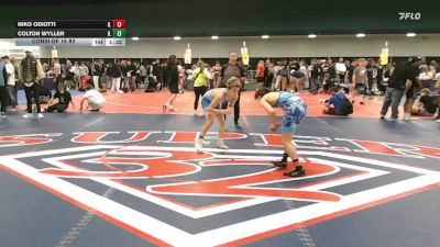 106 lbs Consi Of 16 #2 - Niko Odiotti, IL vs Colton Wyller, IL