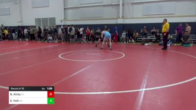 175-O lbs Round Of 16 - Nate Kirby, PA vs Seth Holt, WV