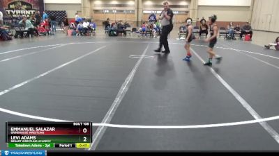 56 lbs Round 1 - Emmanuel Salazar, Grindhouse Wrestling vs Levi Adams, DeHart Wrestling Academy