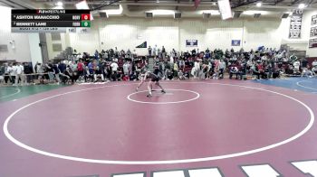126 lbs Consolation - Ashton Manacchio, North Haven vs Bennett Lane, Foran
