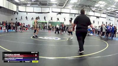 180A Cons. Round 4 - Mackenzie Konanz, Aurora University vs Mickaela Keane, Northern Michigan University