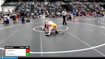 165 lbs Quarterfinal - Wyatt Hayes, Nebraska-Kearney vs Garrett Arment, Briar Cliff (Iowa)