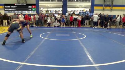 172 lbs R-64 - Kaleb Kinzey, Armstrong vs Noah Evans, Moeller-OH