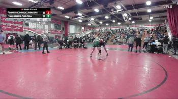 190 lbs Quarterfinal - Jonathan Corona, Santa Barbara vs Danny Rodriguez Venegas, Victor Valley