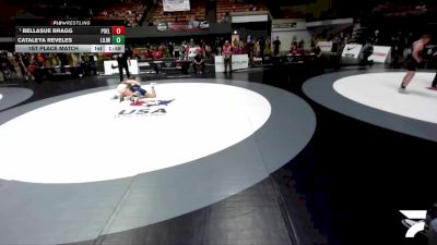 1st Place Match - Bellasue Bragg, Poway Elite vs Cataleya Reveles, Lion Of Judah Wrestling Academy