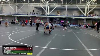 115 lbs Round 5 (10 Team) - Austin Bernash, Upstate Uprising vs CJ Votta, Headhunters