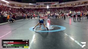 5A 114 lbs Cons. Round 1 - Paul Sanchez, Organ Mountain vs Mathyis Meier, Carlsbad