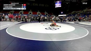120 lbs Cons. Quarters - Joseph Uhorchuk, TN vs Ayden Dodd, OH