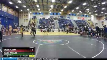 145 lbs Quarterfinals (8 Team) - Jacob Fleitas, Fort Pierce Central vs Mario Trigazis, Wellington