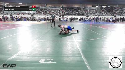 143 lbs Round Of 64 - Marcos Ramirez, Santa Fe South vs Ben Hoxie, Victory Christian School