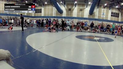 12U Boys FS - 108 lbs Champ. Round 2 - Xaver Dennewitz, Contenders Wrestling Academy vs Jack Hamm, Owen County Wrestling Club