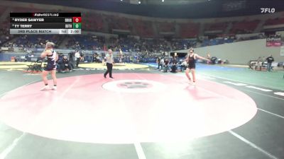 3A Boys 175 lbs 3rd Place Match - Ryder Sawyer, Douglas Boys vs Ty Terry, Sutherlin Boys