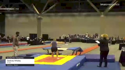 Zackrey Whaley - Double Mini Trampoline, MTGA - 2021 USA Gymnastics Championships