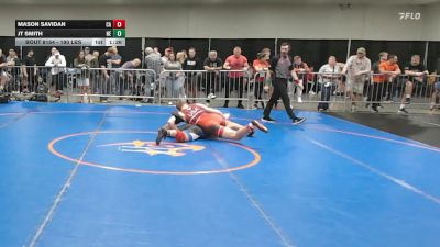 190 lbs Round Of 32 - Mason Savidan, CA vs Jt Smith, NE