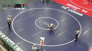 96 lbs Consi Of 32 #2 - Nathan Truesdell, North Allegheny vs Maverik Wilson, Forest Hills