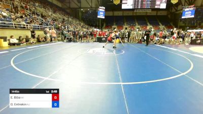 144 lbs Rnd Of 128 - Elliott Biba, WI vs Owen Entrekin, NJ