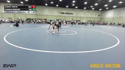115 lbs Semifinal - Hanley Heflin, Mojo 7-12 vs Charlie Wheeler, Team Washington 7-12