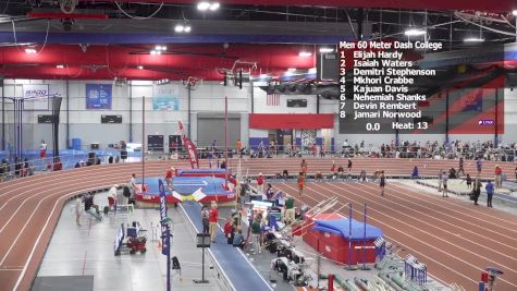 Men's 60m Heat 8-9, Prelims 13