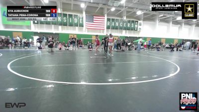 120 kg Rr Rnd 1 - Kya Aubuchon, Thoroughbred Wrestling Academy vs Tatiana Pena-Corona, Young Guns Nashville Wrestling
