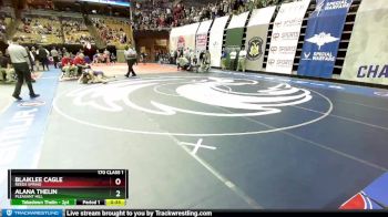 170 Class 1 lbs Cons. Round 3 - Alana Thelin, Pleasant Hill vs Blaiklee Cagle, Reeds Spring