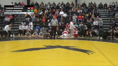 126 lbs 3rd Place Match - Easton Jorgenson, Waverly-Shell Rock vs Charles Barnhouse, Iowa City, West