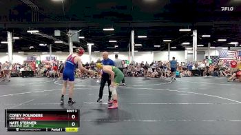 150 lbs Round 2 (4 Team) - Corey Pounders, Lake Erie WC vs Nate Sterner, Spear Mat Club