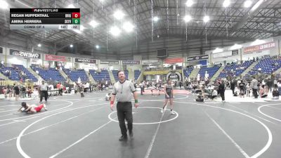 109 lbs Consi Of 4 - Regan Huppenthal, Brighton WC vs Amina Herrera, Skyview