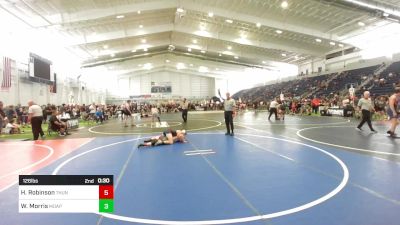 126 lbs Consi Of 8 #1 - Hunter Robinson, Thundercats vs Wolfley Morris, Moapa Valley