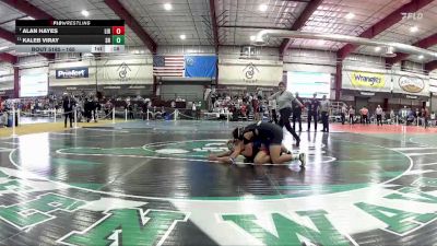 165 lbs Cons. Round 3 - Alan Hayes, Liberty vs Kaleb Viray, SLAM! Nevada