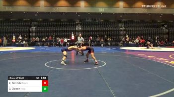 125 lbs Consolation - Xavier Gonzalez, Western Wyoming vs Casey Olesen, Treasure Valley CC